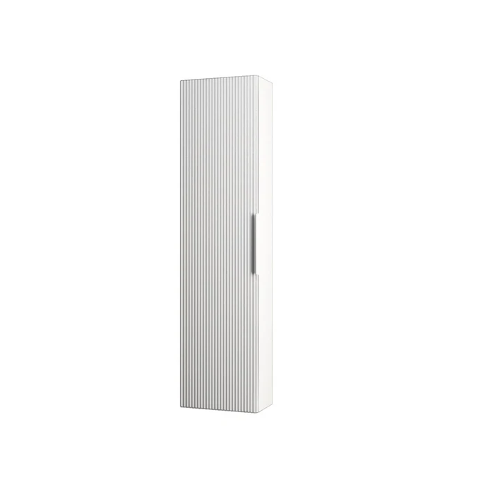 PREMIUM Колонна подвесная с распашной дверью, реверсивная 55596 Plisse Bianco opaco, 35x20x140 55596