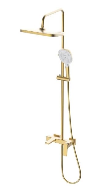 Душевая система HAIBA тропический душ, латунь, золото (HB24831-5) HB24831-5