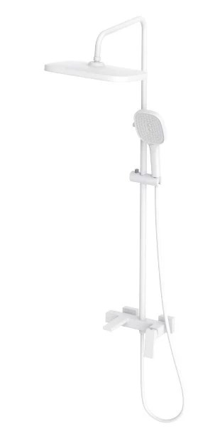 Душевая система HAIBA тропический душ, латунь, белый (HB24831-8) HB24831-8