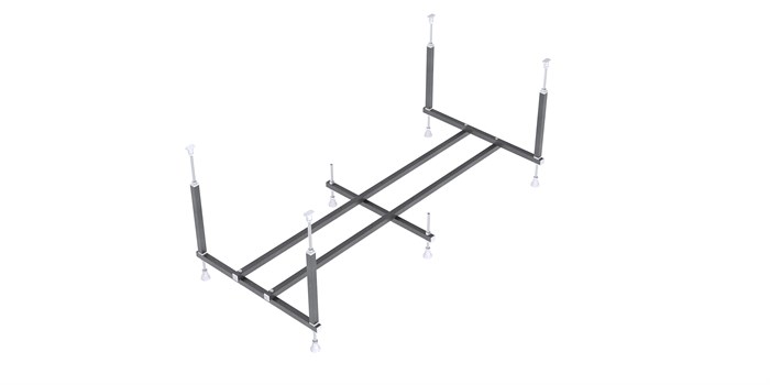 Каркас для ванны ALEX BAITLER KN176 для акриловых ванн 170х60 KN176