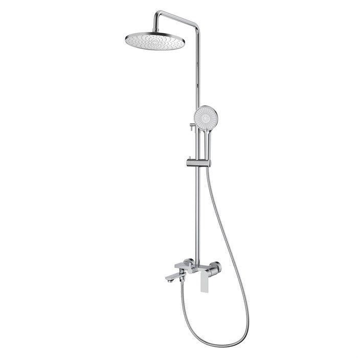 Душевая система Splenka для ванны и душа поворотный излив 17 см, хром (S05.24) S05.24