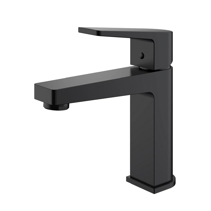 Смеситель Splenka для раковины монолитный, черный (S02.10.06) S02.10.06