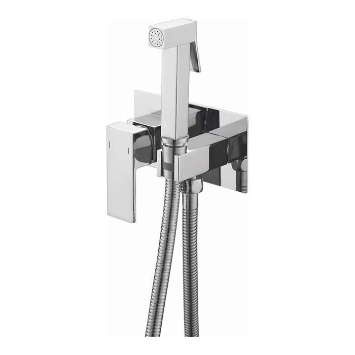 Смеситель Splenka с гигиеническим душем встраиваемый хром (S97.52) S97.52