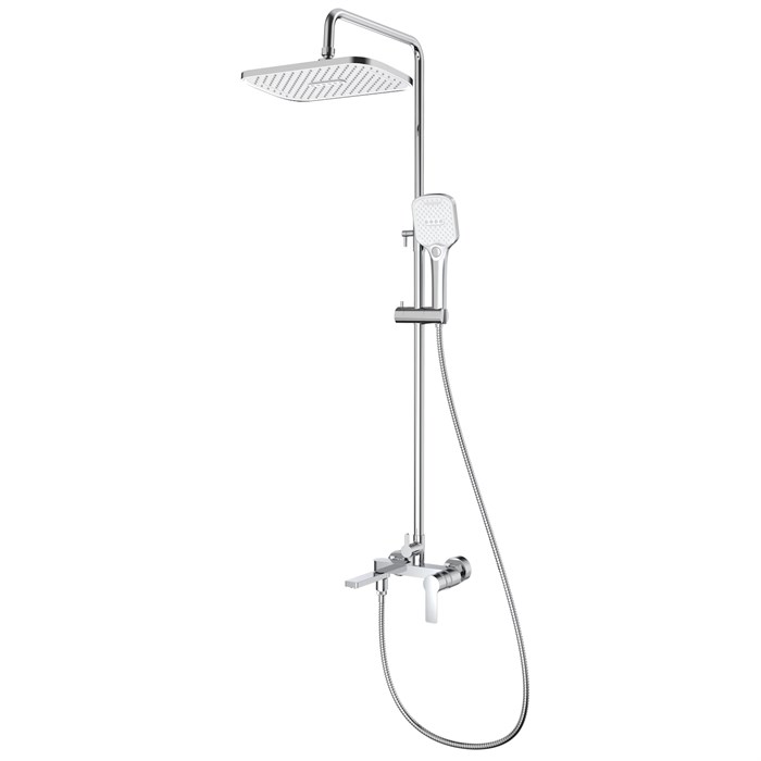 Душевая система Splenka для ванны и душа поворотный излив 17 см, хром (S06.24) S06.24