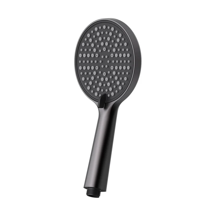 Лейка душевая Raglo R450.50.09 3-х режимная круглая пластик/силикон, графит R450.50.09