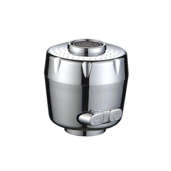 Сменная насадка лейки 2 режима для кухонного смесителя Splenka с гибким изливом, хром (S452.01) S452.01