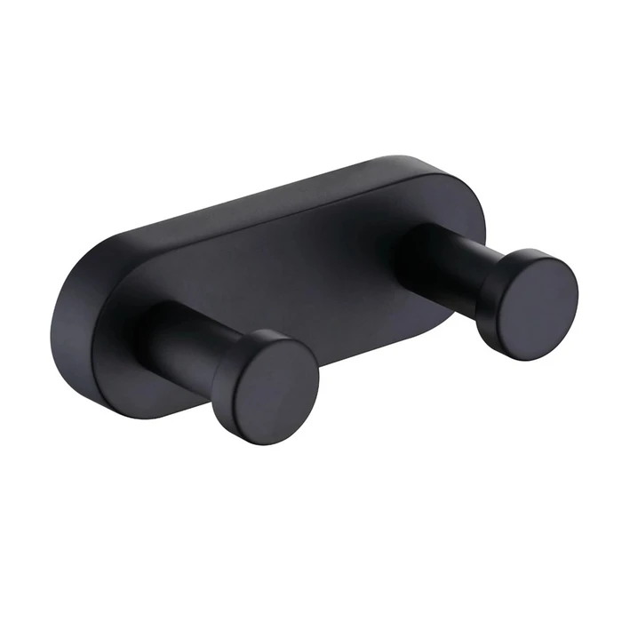 Крючок для полотенец Raglo R300.052.06 двойной,черный R300.052.06