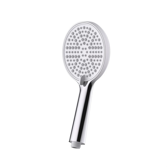 Лейка душевая Raglo 3-х режимная круглая пластик/силикон, хром (R450.50) R450.50