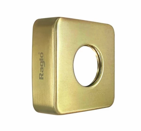 Отражатель (1 шт) для смесителя Raglo квадратный, сатин золотой (R599.07.03) R599.07.03
