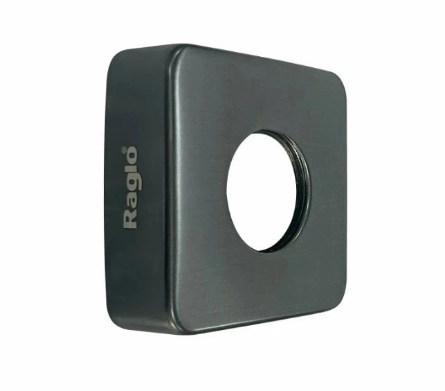 Отражатель (1 шт) для смесителя Raglo R599.07.09 квадратный, графит R599.07.09