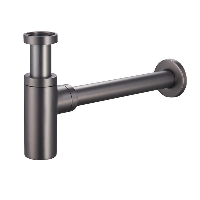 Сифон для раковины Raglo бутылочный, латунь, графит (R600.20.09) R600.20.09