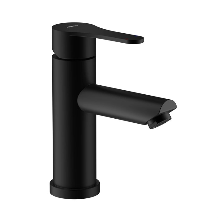 Смеситель Splenka для раковины монолитный, черный (S223.10.06) S223.10.06