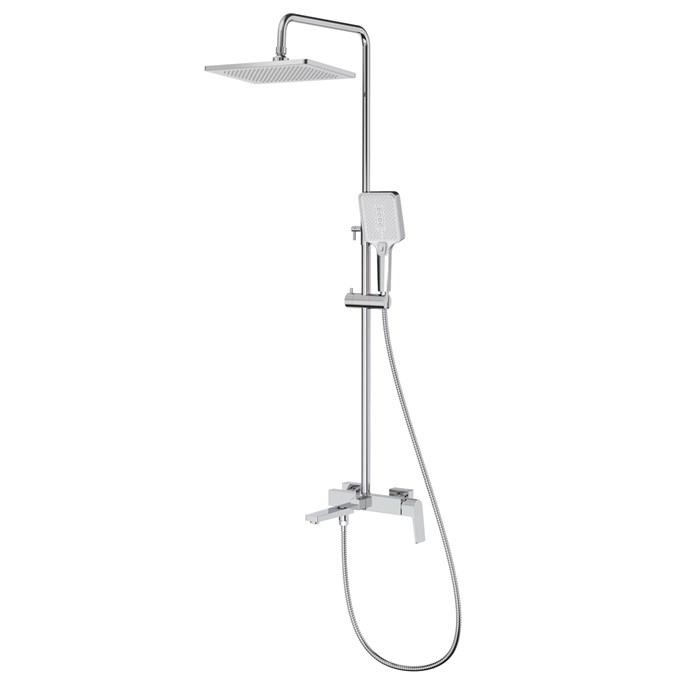 Душевая система Splenka для ванны и душа поворотный излив 17 см, хром (S02.24) S02.24