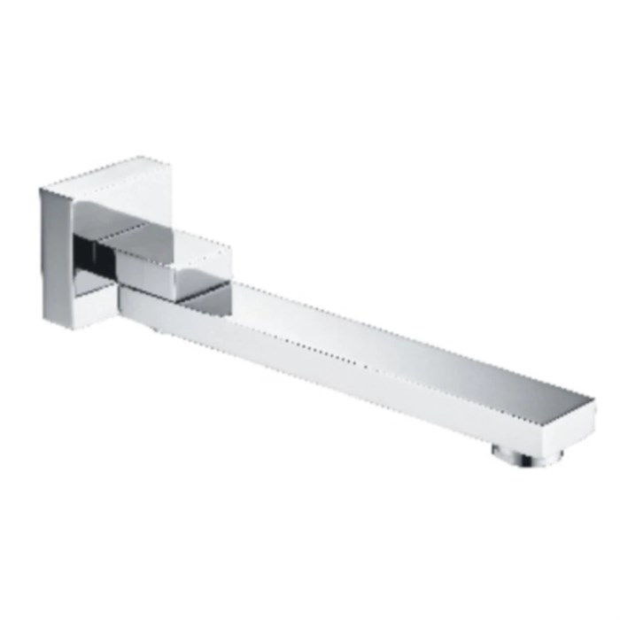 Излив поворотный встраиваемый Raglo для ванны и душа 25см латунь, хром (R473.74) R473.74