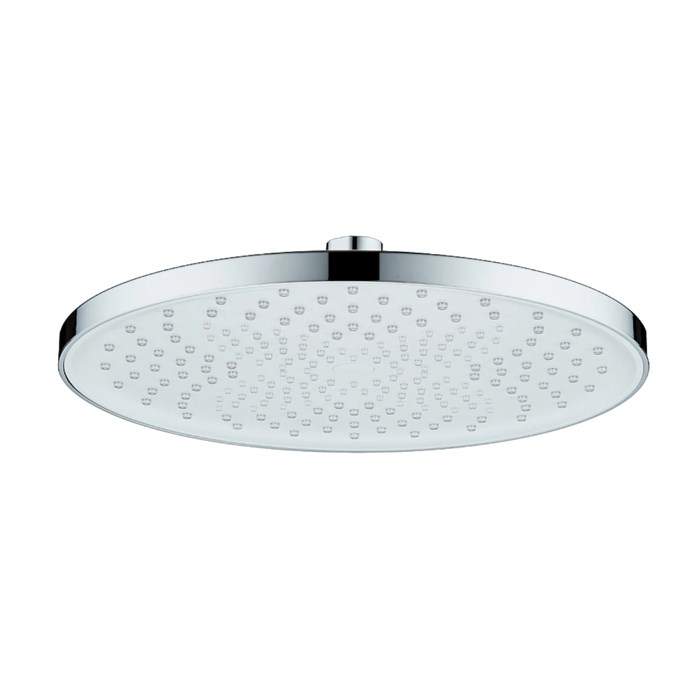 Лейка верхняя для душа Splenka круглая ?250мм пластик/силикон, хром (S451.51) S451.51