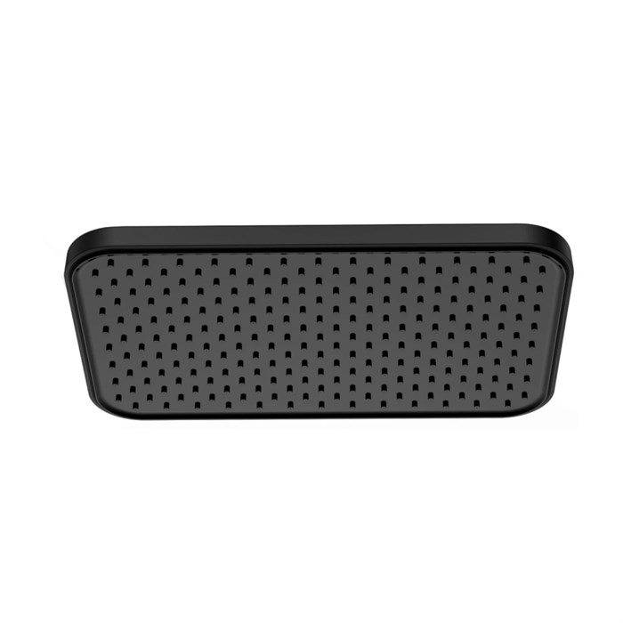 Лейка душевая верхняя Raglo тропический душ 340*220мм пластик/силикон, черный (R451.51.06) R451.51.06