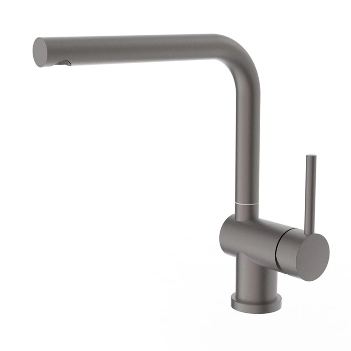 Смеситель Splenka для кухни Г-образный поворотный излив, графит (S205.40.09) S205.40.09