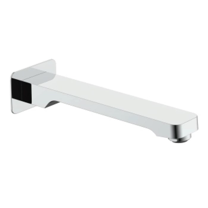 Излив монолитный встраиваемый Raglo для ванны и душа 20 см латунь, хром (R473.60) R473.60