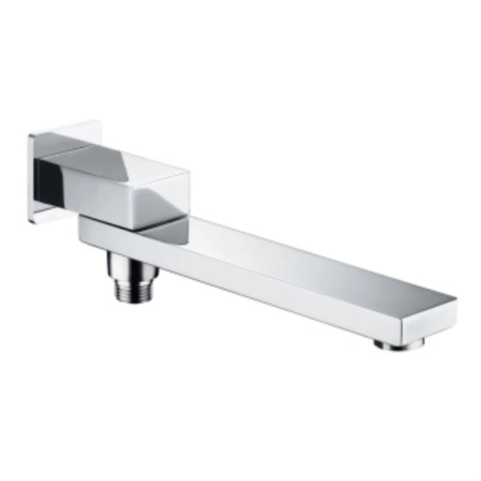 Излив поворотный встраиваемый Raglo для ванны и душа 25см с функцией переключения латунь, хром (R473.73) R473.73