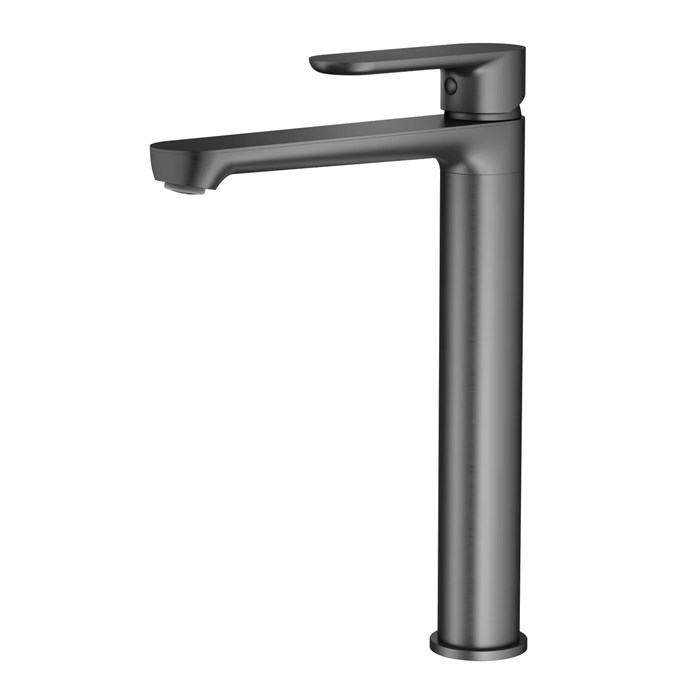 Смеситель Splenka для раковины высокий монолитный, графит (S222.15.09) S222.15.09