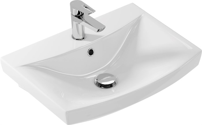 Раковина Cersanit  универсальная CARINA 55 1 отв. (S-UM-CAR55/1-w) S-UM-CAR55/1-w