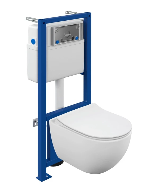 Комплект Cersanit  BRASKO SMART CO DPL EO slim инсталляция LINK PRO LP (64916) 64916