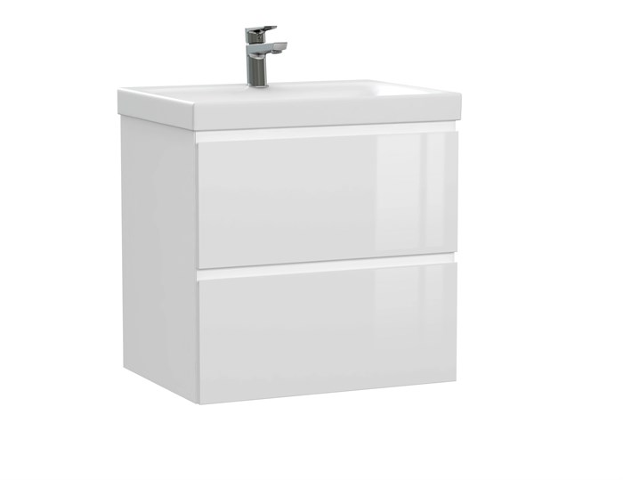 Тумба под раковину подвесная Cersanit MODUO 60 для MODUO 60 белый (64140) 64140