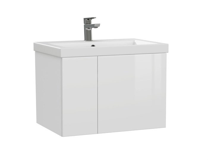 Тумба под раковину подвесная Cersanit COLOUR 60 для COMO 60 белый (64258) 64258