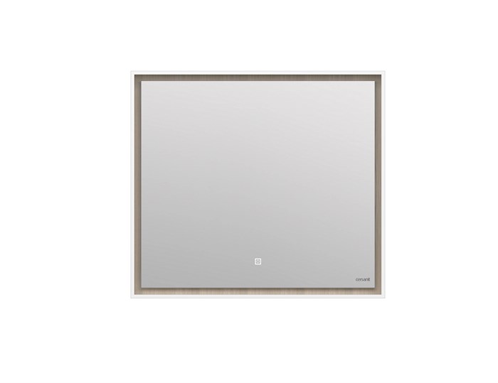Зеркало Cersanit  LOUNA 80 с подсветкой прямоугольное универсальная белый (SP-LU-LOU80-Os) SP-LU-LOU80-Os