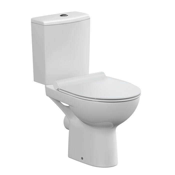 Унитаз компакт Cersanit  NATURE Clean On 011 3/5 DPL EO slim (65410) 65410