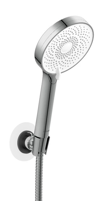 Душевой гарнитур Cersanit FERRO (держатель лейки) 3 режима шланг 150 металл круг (64086) 64086