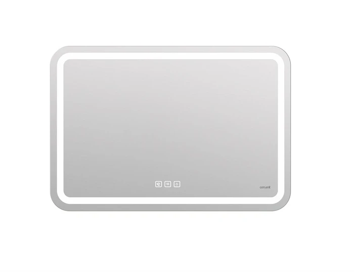 Зеркало Cersanit  LED 051 design pro 80x55 с подсветкой bluetooth с антизапотеванием прямоугольное ( KN-LU-LED051*80-p-Os