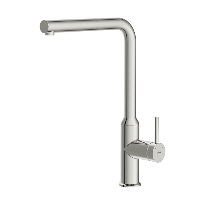 Смеситель для кухни Cersanit FLAVIS однорычажный с выдвижным изливом хром (64860) 64860