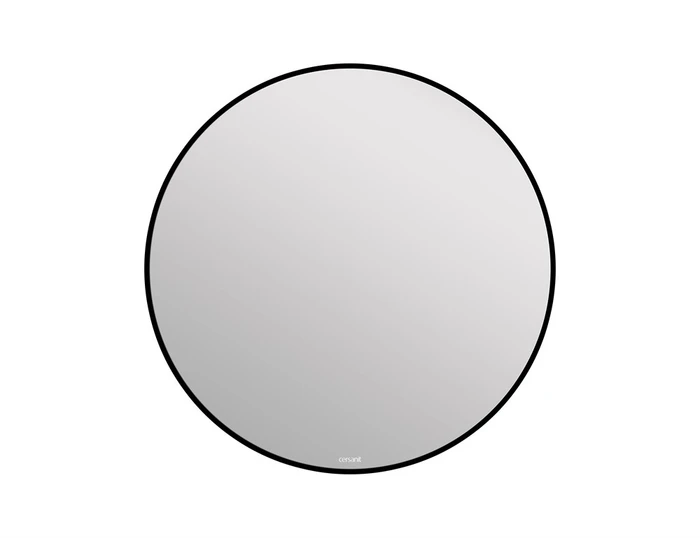 Зеркало Cersanit  ECLIPSE smart 90x90 с подсветкой круглое в черной рамке (64148) 64148