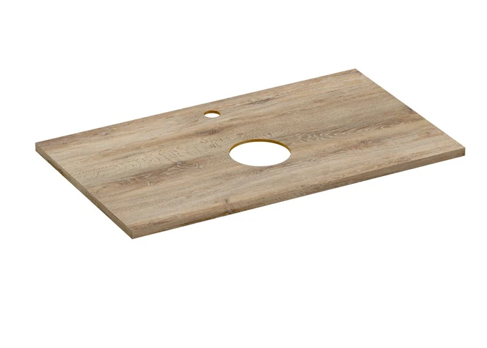 Столешница Cersanit WOOD из керамогранита Spirit 80x45x2 орех матовый (64188) 64188