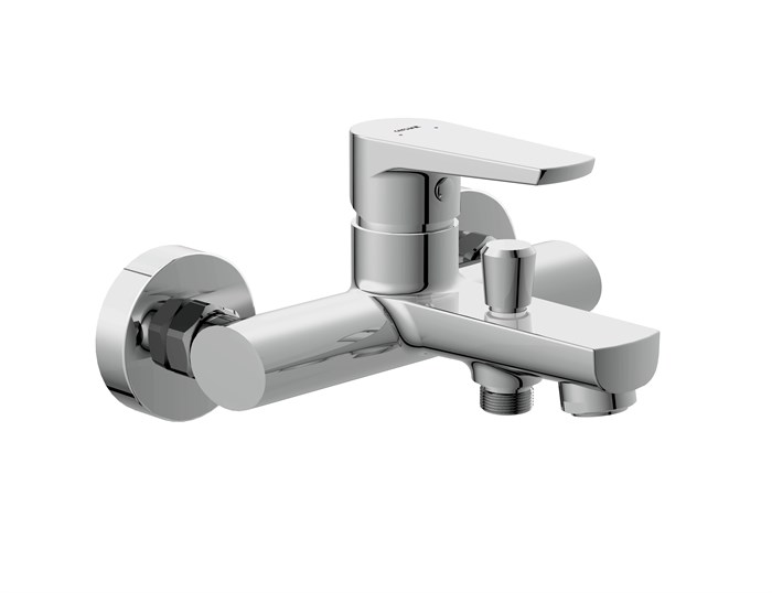Смеситель для ванны Cersanit MODUO однорычажный хром (64097) 64097