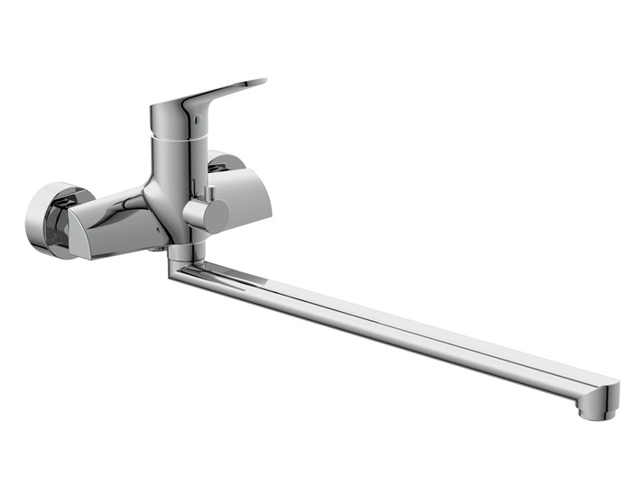 Смеситель для ванны Cersanit FLAVIS с длинным изливом однорычажный (64093) 64093