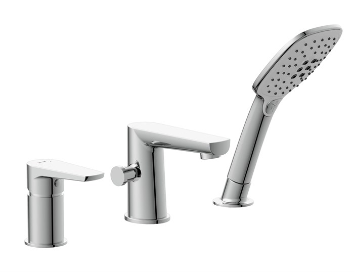 Смеситель на борт ванны Cersanit MODUO однорычажный (64100) 64100