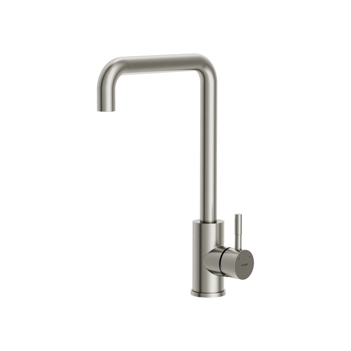 Смеситель для кухни Cersanit COMO однорычажный с п-образным изливом сатин (64845) 64845