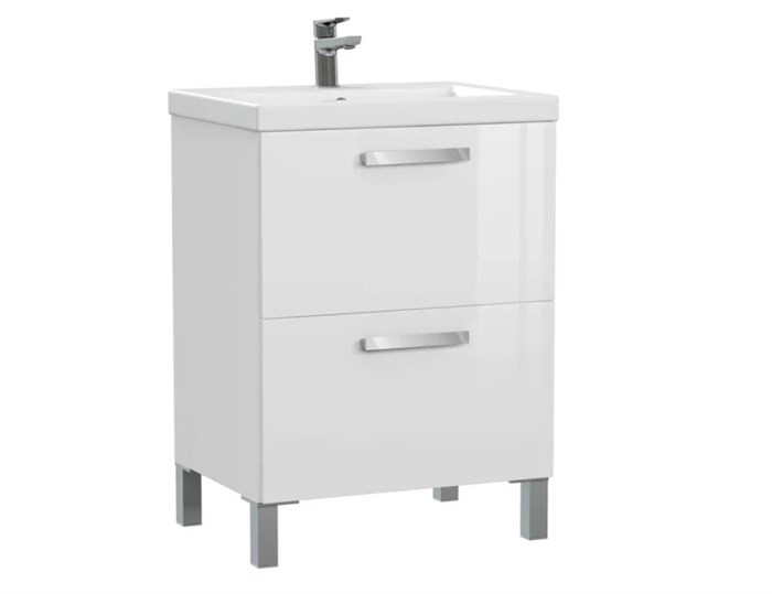 Тумба под раковину напольная Cersanit MELAR 60 для COMO 60 белый (64128) 64128