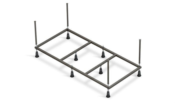 Рама для ванны Cersanit LORENA 140 (K-RW-LORENA*140n) K-RW-LORENA*140n