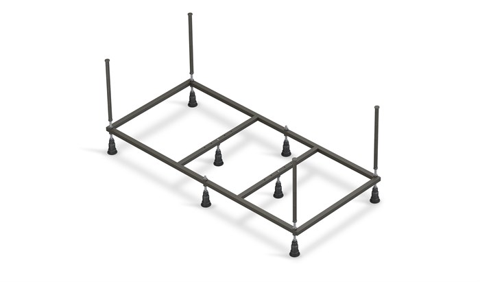 Рама для ванны Cersanit NIKE 150 (K-RW-NIKE*150n) K-RW-NIKE*150n