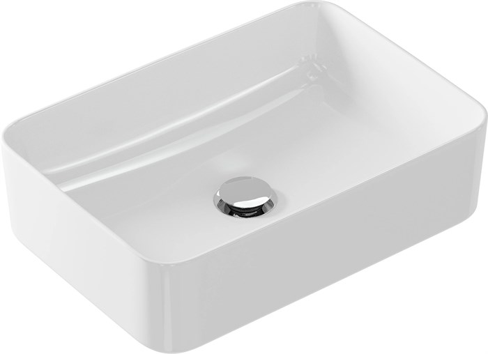 Раковина Cersanit  на столешницу CREA 50 RECTANGULAR 0 отв. (64755) 64755