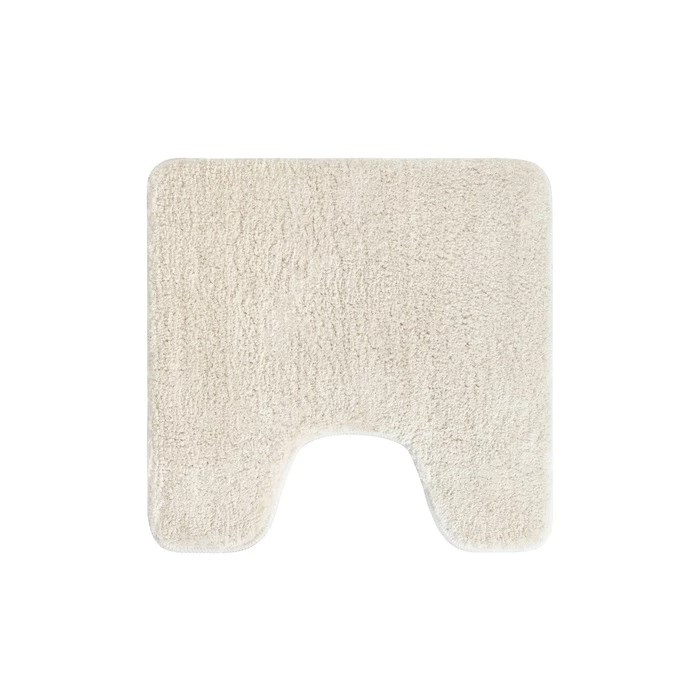 Коврик для ванной комнаты с вырезом, 50х50, микрофибра, бежевый, IDDIS, BTLT01Mi12 BTLT01Mi12