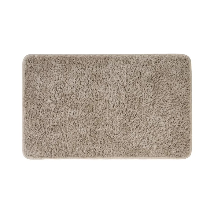 Коврик для ванной комнаты, 70x120, микрофибра, светло-коричневый, IDDIS, BSQL07Mi12IT BSQL07Mi12IT