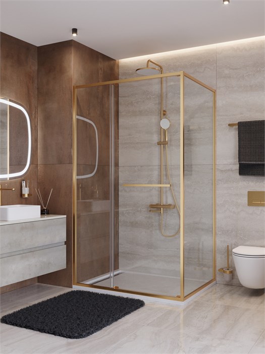 Душевой уголок CEZARES LUX-AH-FS-11-120/90-C-BORO LUX-AH-FS-11-120/90-C-BORO