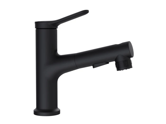 Смеситель для раковины с выдвижным изливом BelBagno BB-LVMD-NERO-W0 BB-LVMD-NERO-W0, BelBagno