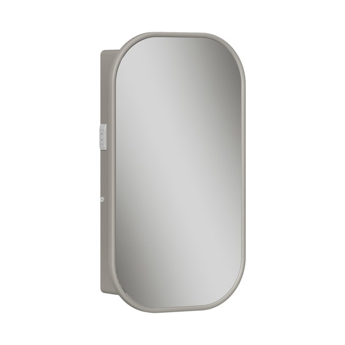 Шкаф зеркальный с подсветкой EQUIL Desert 45 универсальный, амарок  (szDSRT.LED45.R/L-25) szDSRT.LED45.R/L-25