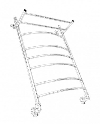 Полотенцесушитель водяной ДВИН FL лесенка 60/50 с полкой, полированный (4627169376737) 4627169376737