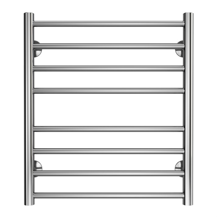 Полотенцесушитель водяной AZARIO PARMA 500/600 8 секций, нижнее/диагональное подключение, 1/2", хром (AZ10156S) AZ10156S